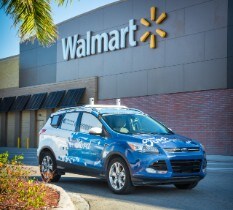 Ford and Walmart Self-driving Delivery Vehicle